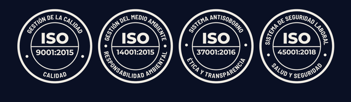 Certificaciones ISO de ASAP